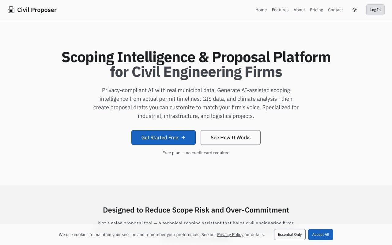 Civil Proposal screenshot